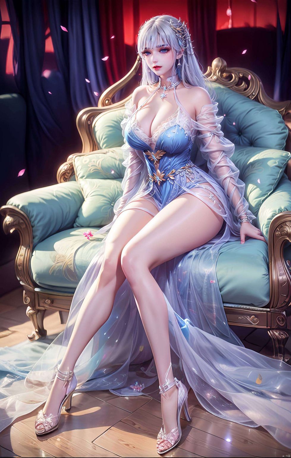 龙皓宸与她共舞她的笑靥如花开