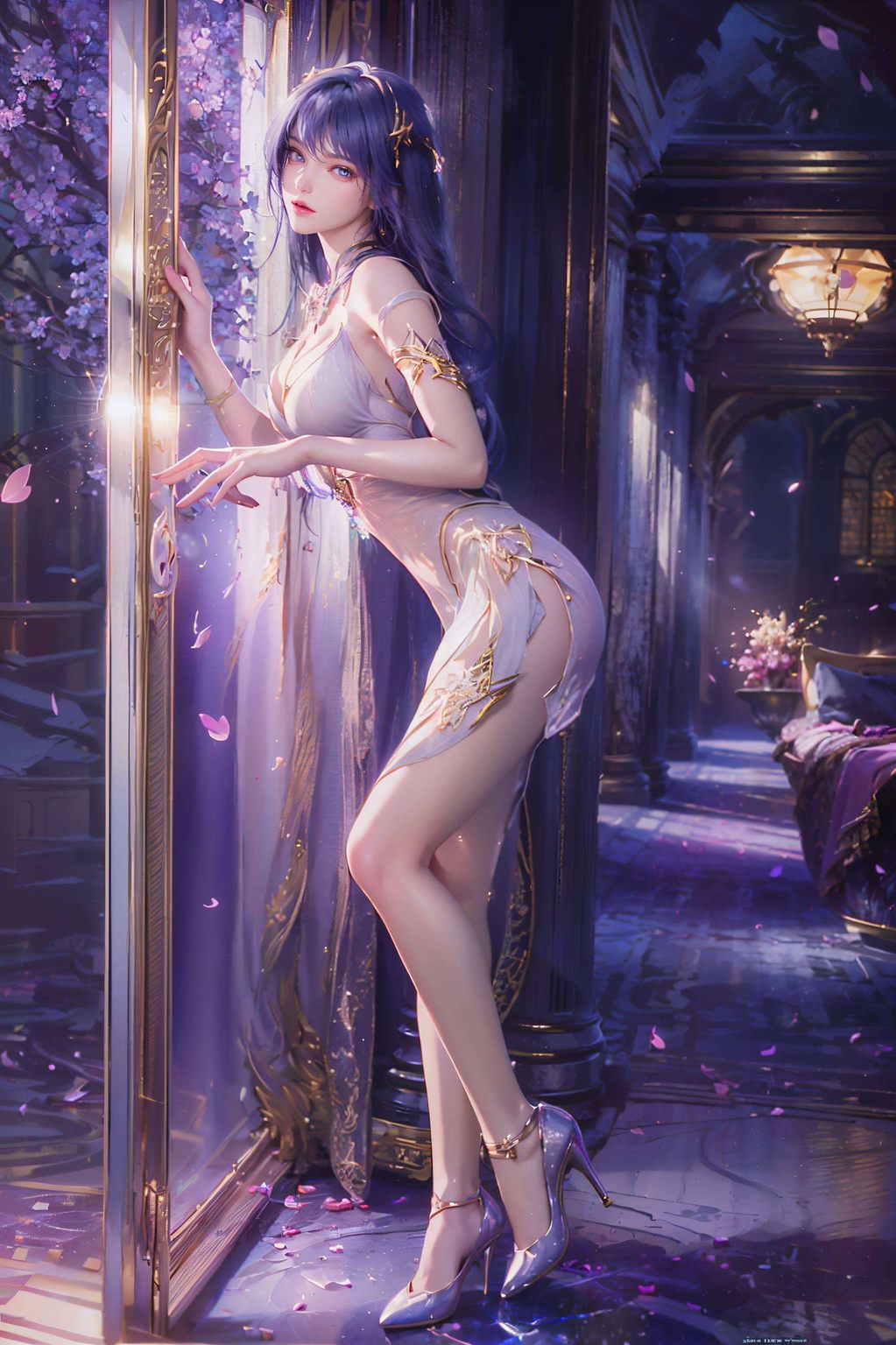 她是国漫中的女神在绚烂的1920x1080像素世界里