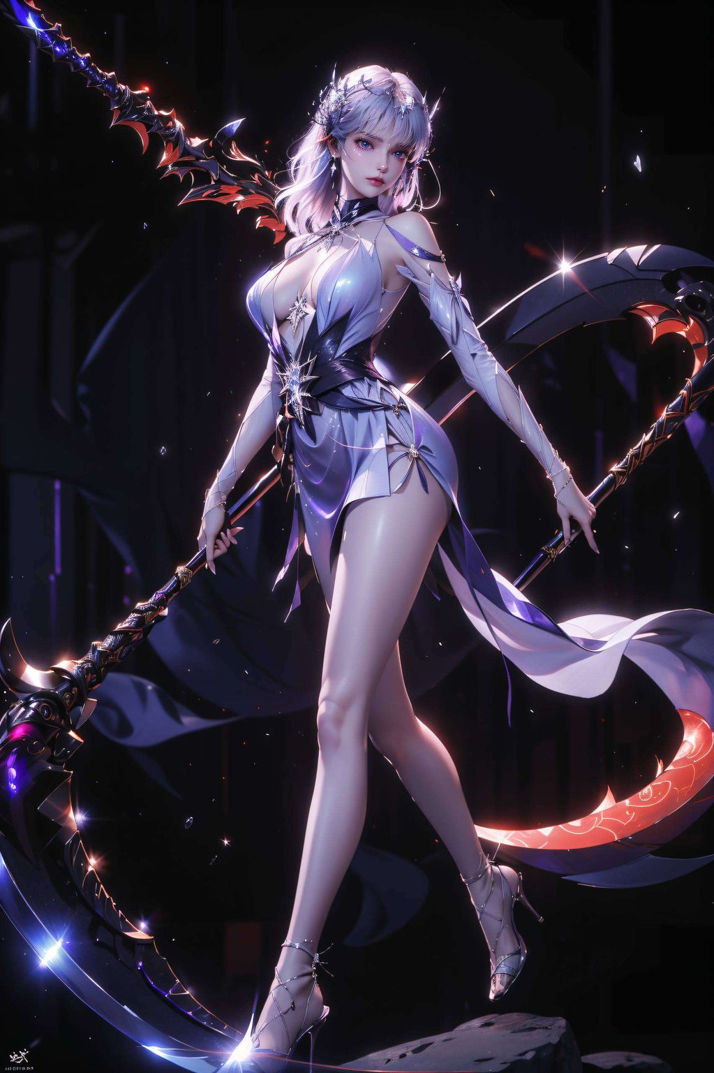 圣采儿以其独特的魅力化作壁纸