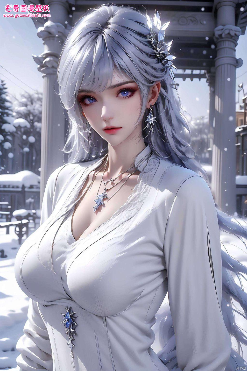 今日特献上一份古风漫画壁纸大礼包！这其中国漫女神圣采儿