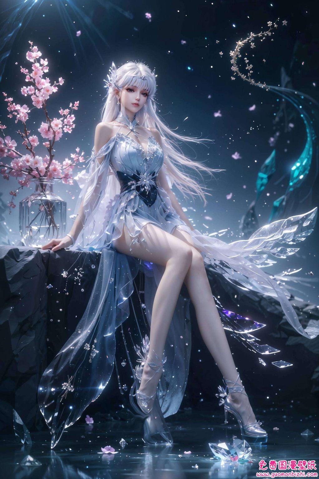 我们要聊一聊那些让人眼前一亮的紫色壁纸啦！🌌✨ 瞧瞧这位国漫女神圣采儿还不快快收藏起来？😜🎈