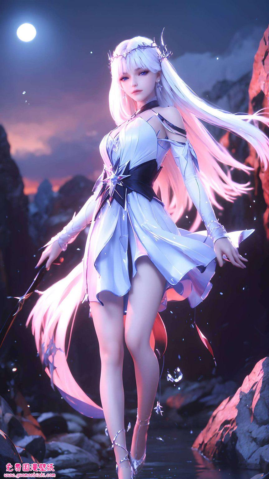 她的每一次转身都如同神印王座上的魔法般令人迷醉她的笑容