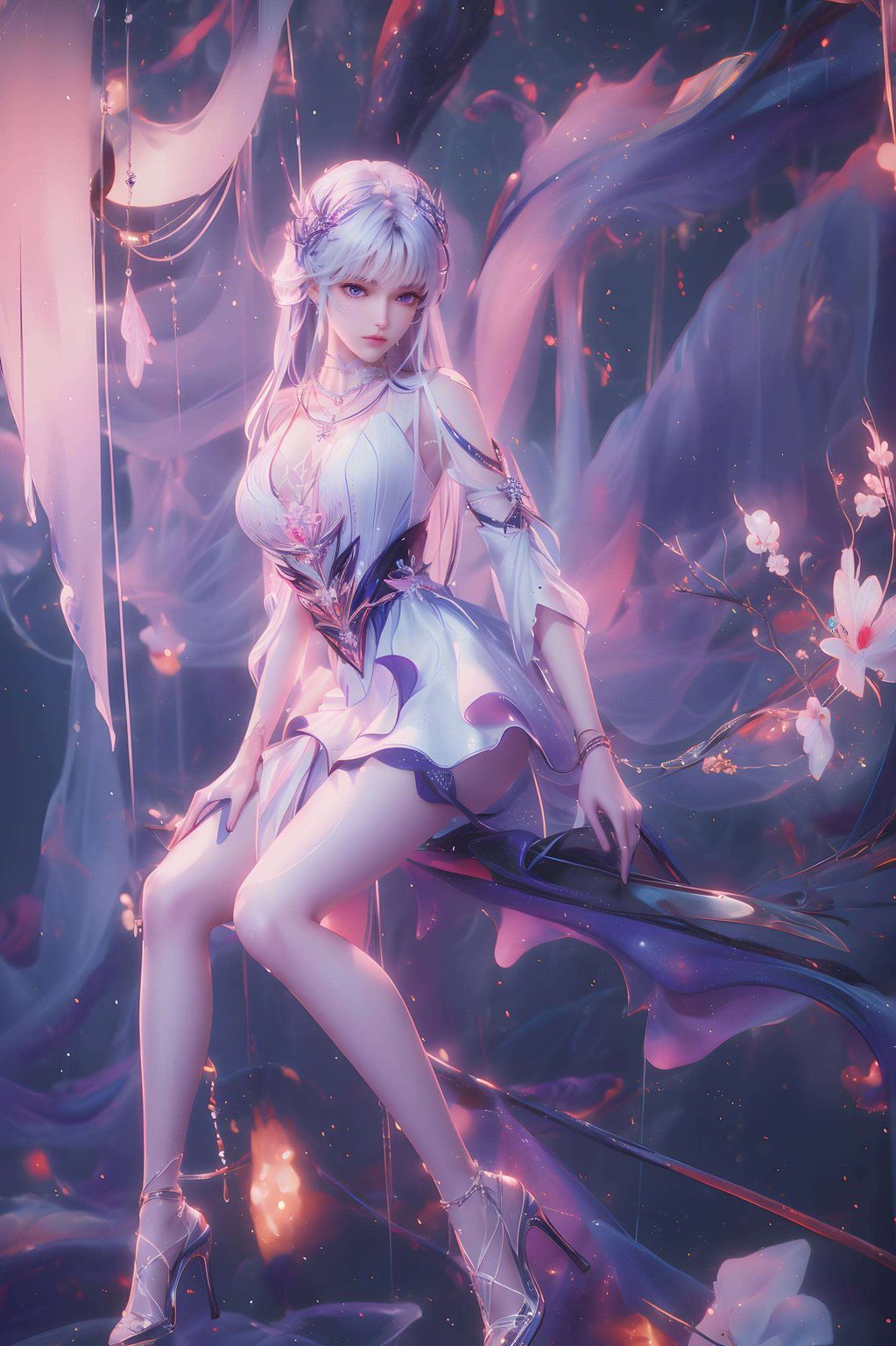 如图画中行一颦一笑皆能颠倒众生