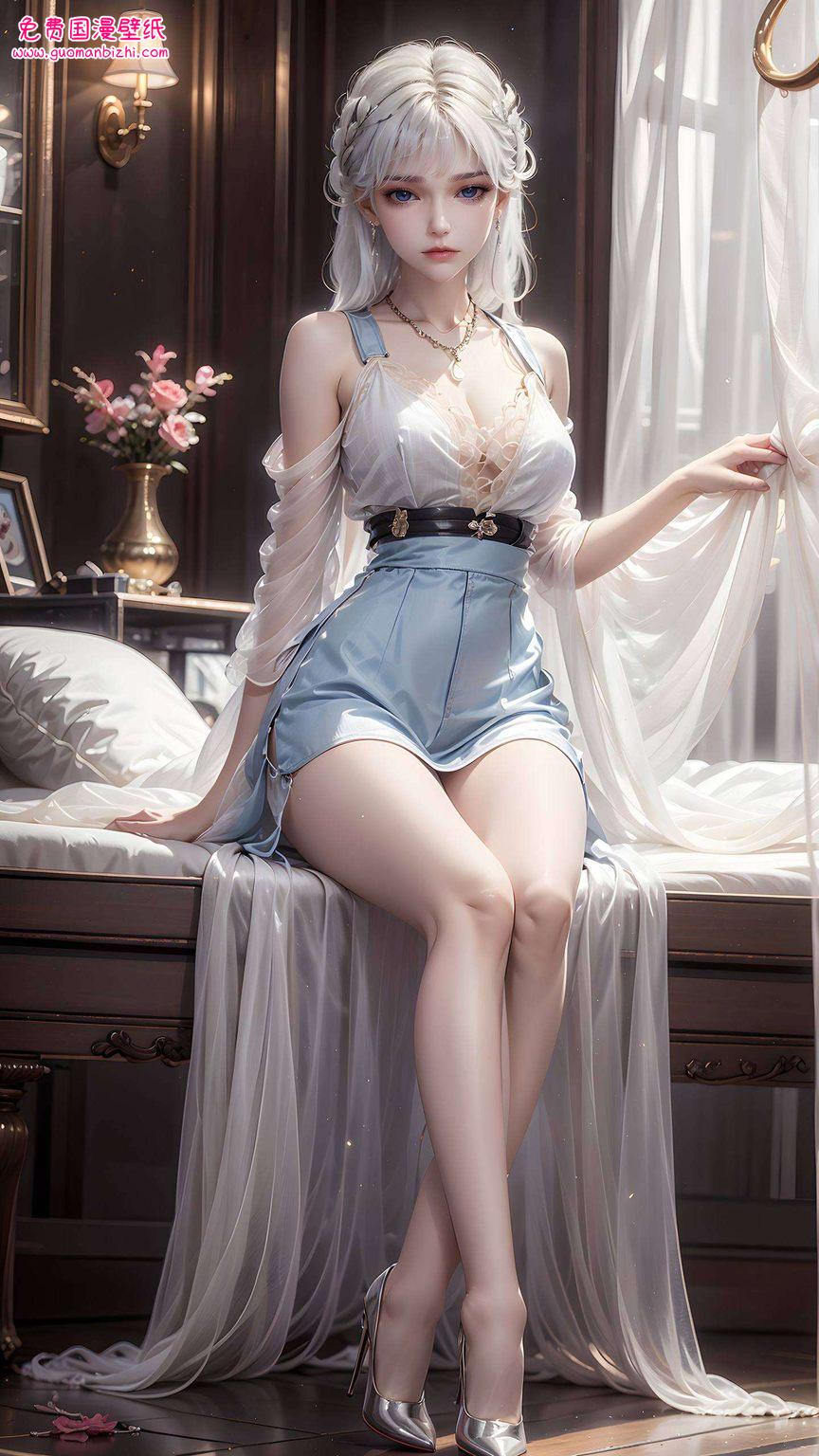 各位二次元的小伙伴们还有着满满的玄幻气质哦！快来看看这位小可爱如何用她的魔法魅力征服你的电脑桌面吧！🎉✨