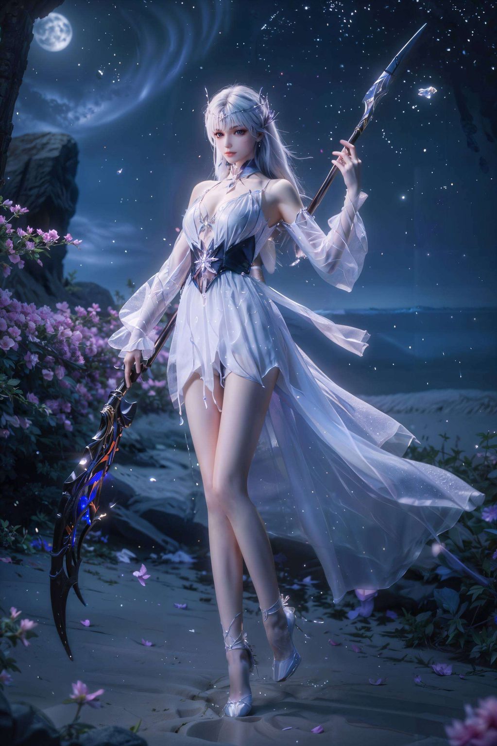 她是《神印王座》中的温柔女神每当看到她的壁纸