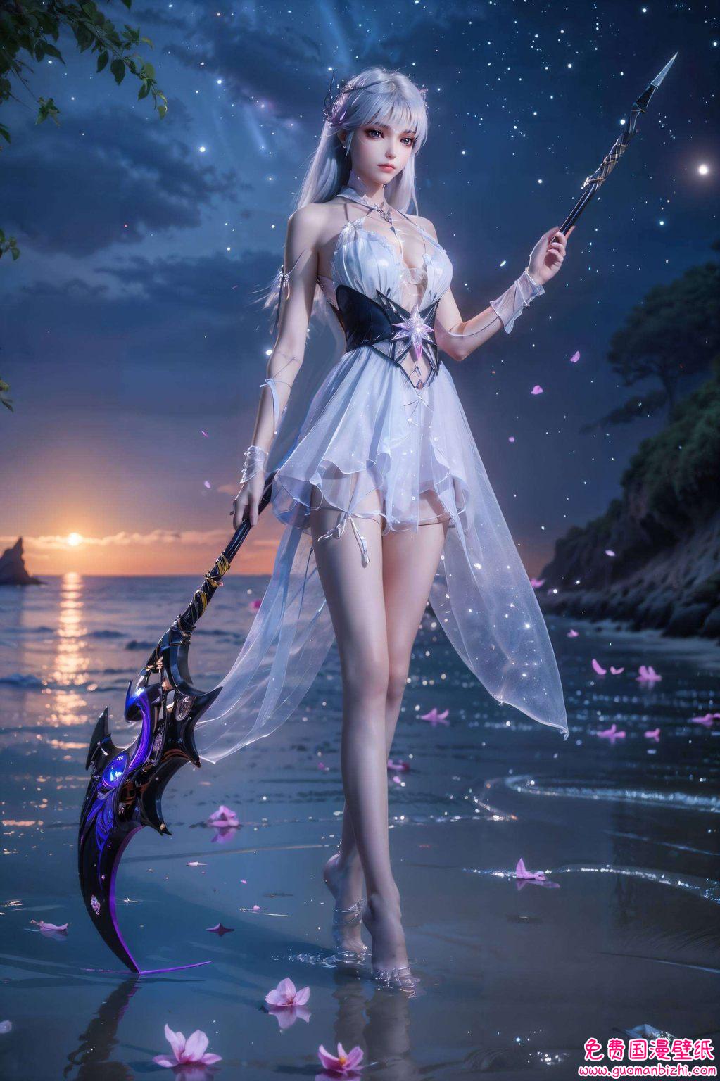 她眉目如画尽在此壁纸