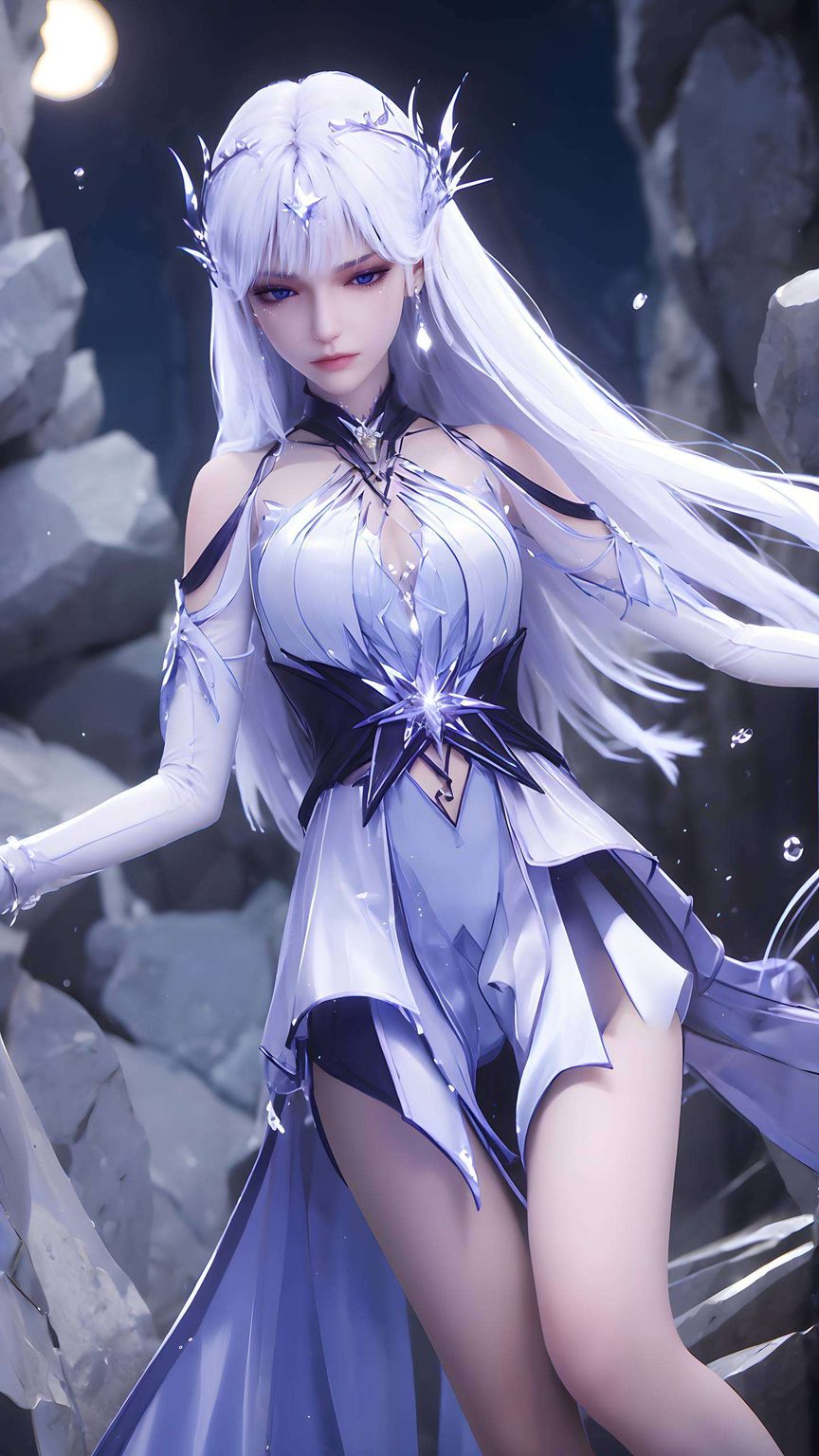 嗟乎！圣采儿乃国漫《神印王座》中的绝世美女