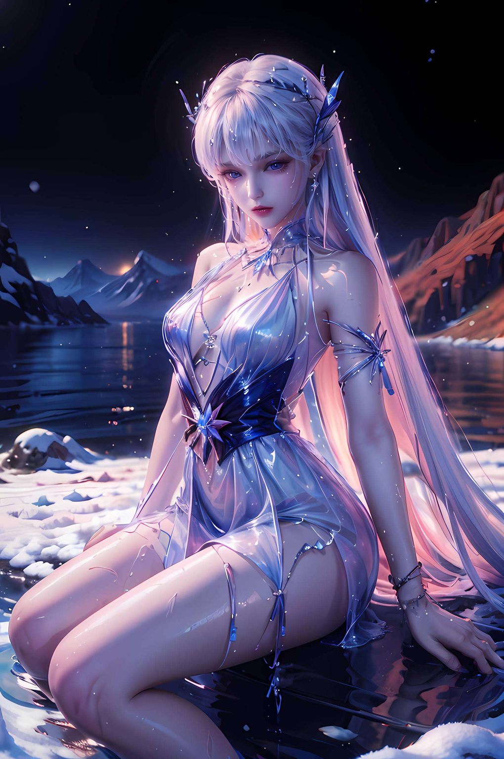 那壁纸上的圣采儿每当滑动指尖