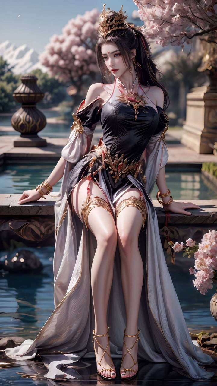 动漫女神酒玖师叔高清壁纸ai素材壁纸ai