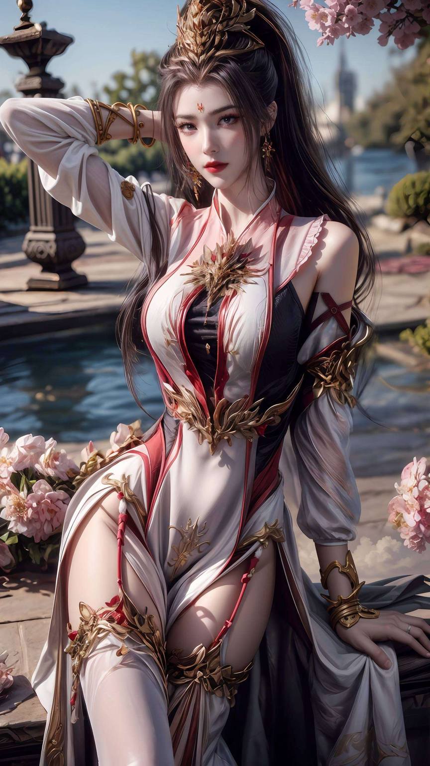 不仅眼神里藏着深邃的玄幻秘密嘿