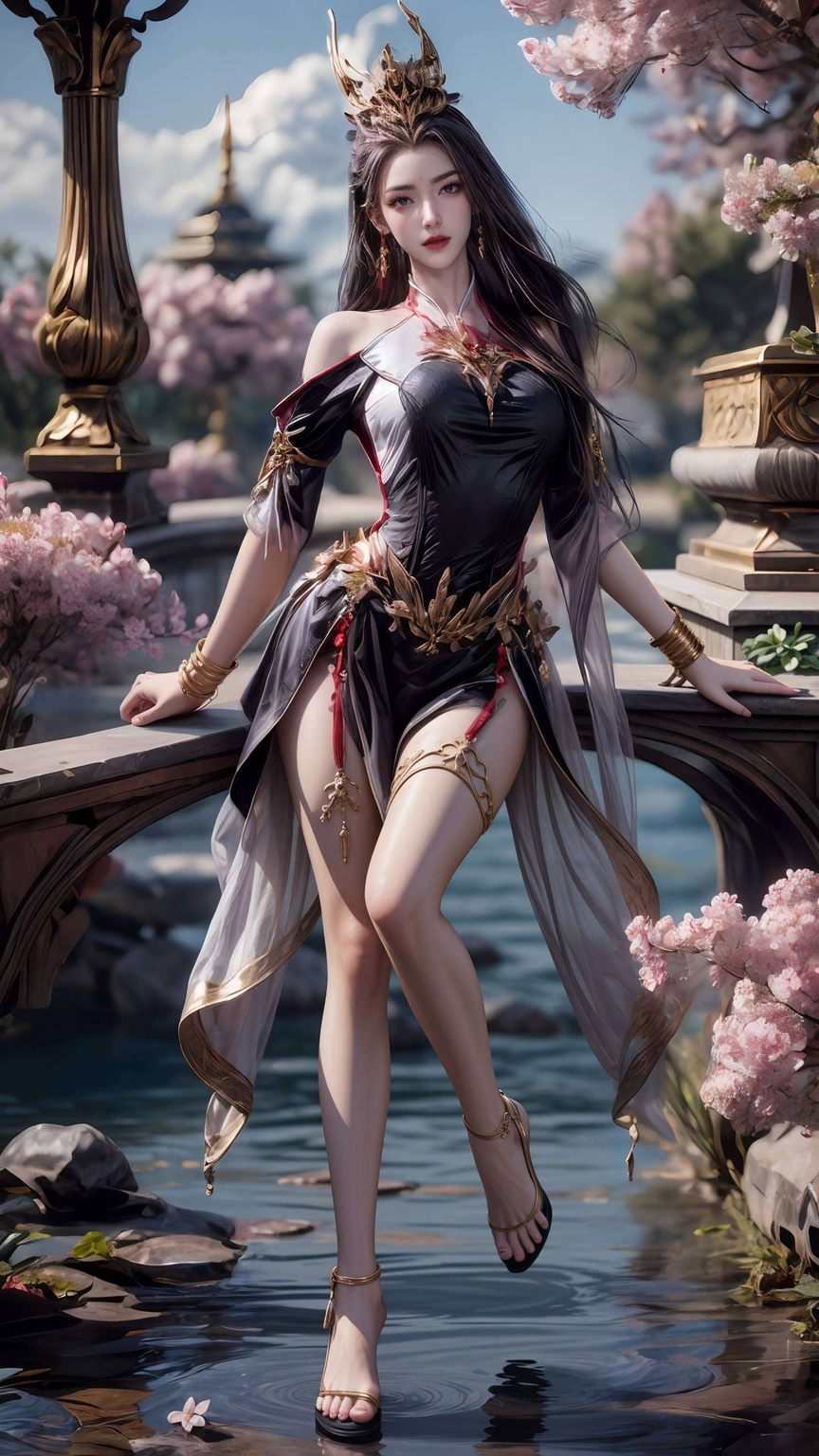 每一幅都是精心挑选仿佛从国漫的画卷中款步走出