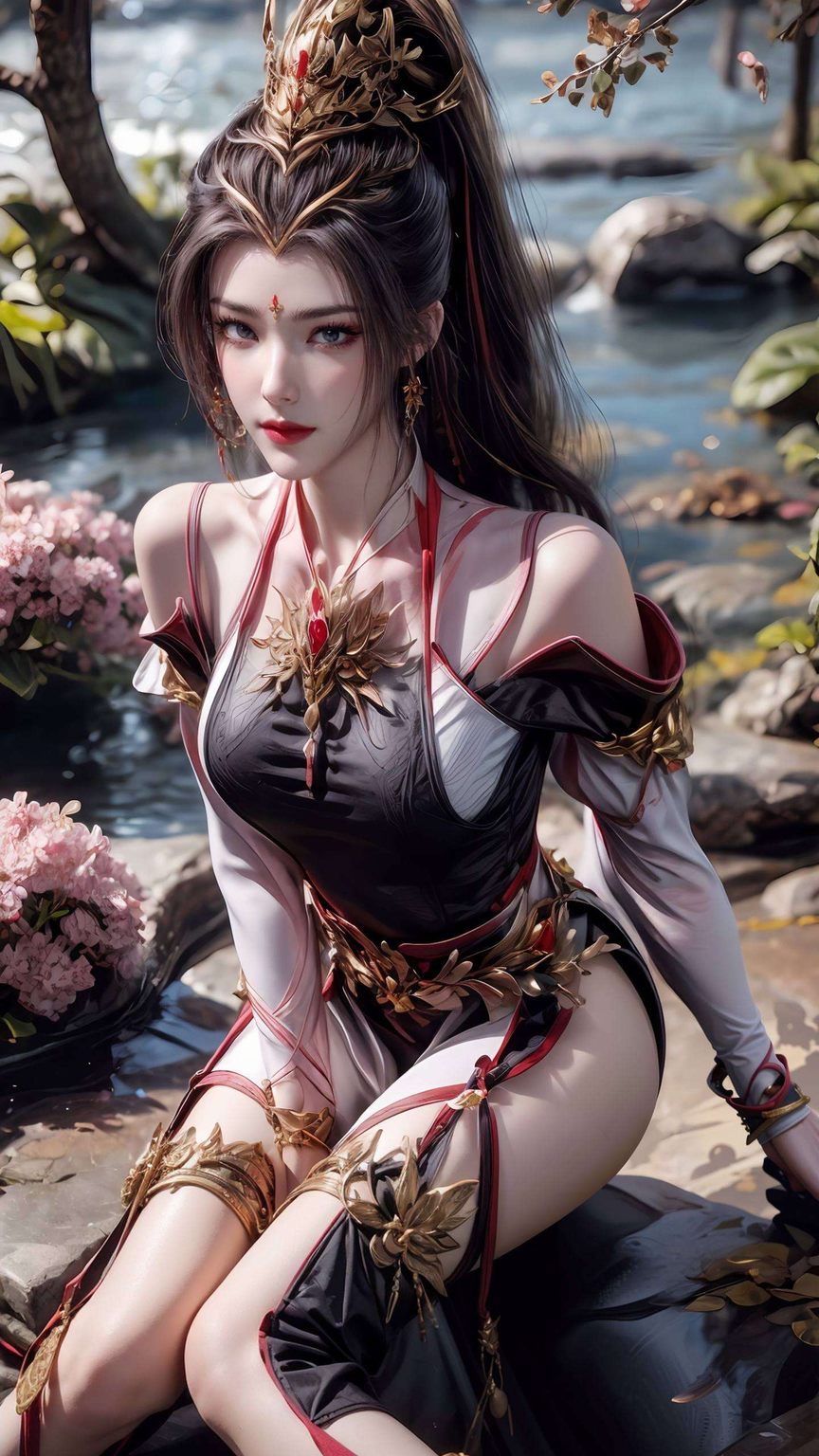 画面中将国漫的精髓与动漫的浪漫巧妙结合