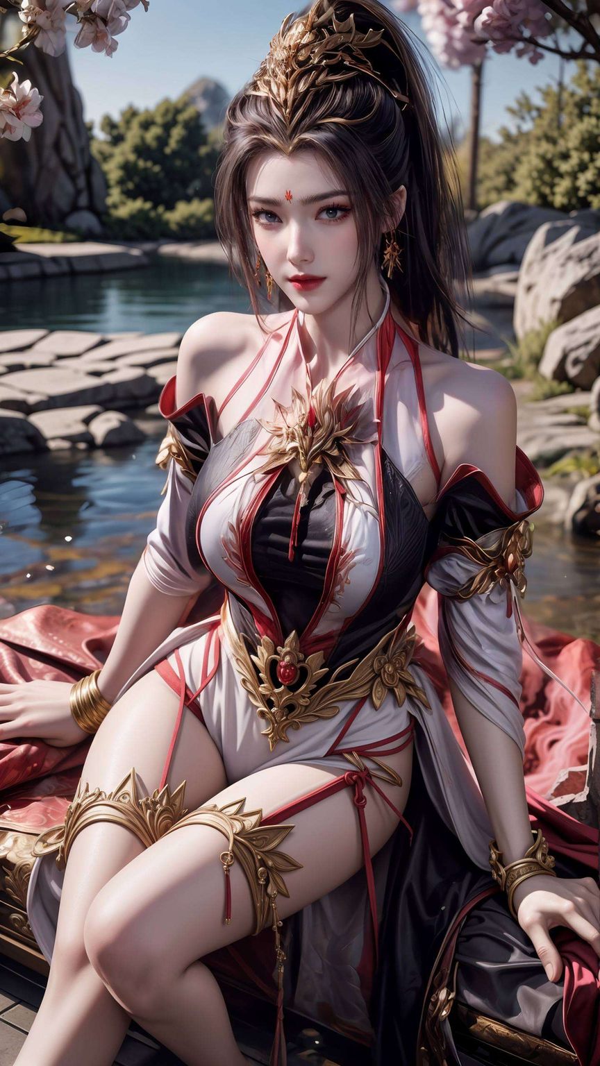 以其独特的玄幻气质捕获了无数粉丝的心成为国漫女神的代名词