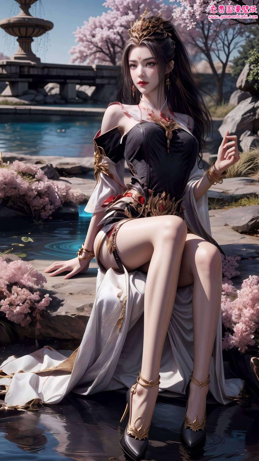 每一次眼神流转宛如国漫中的一抹静谧风景