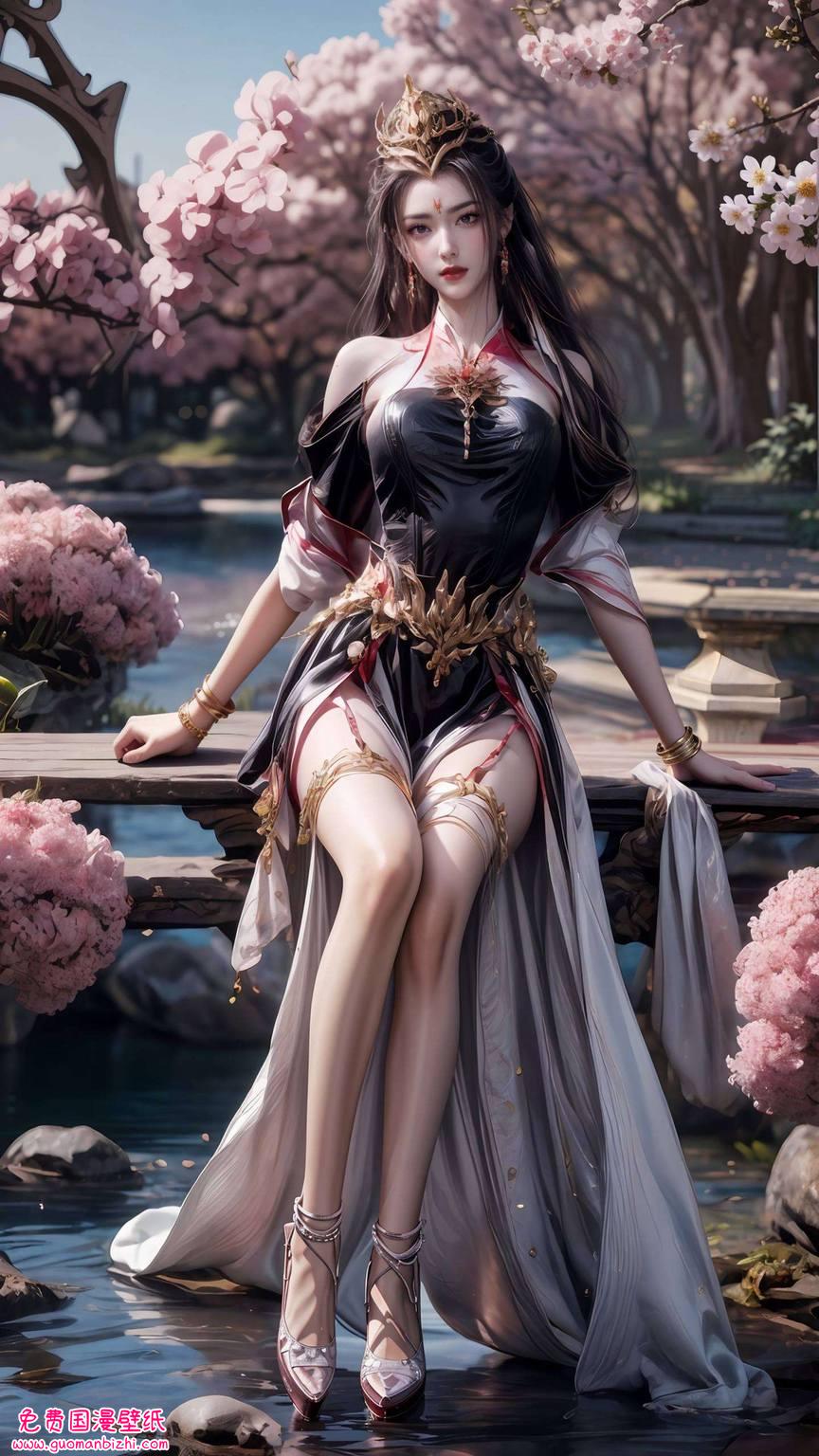 以师兄啊师兄的陪伴她的身影犹如壁画中的仙子