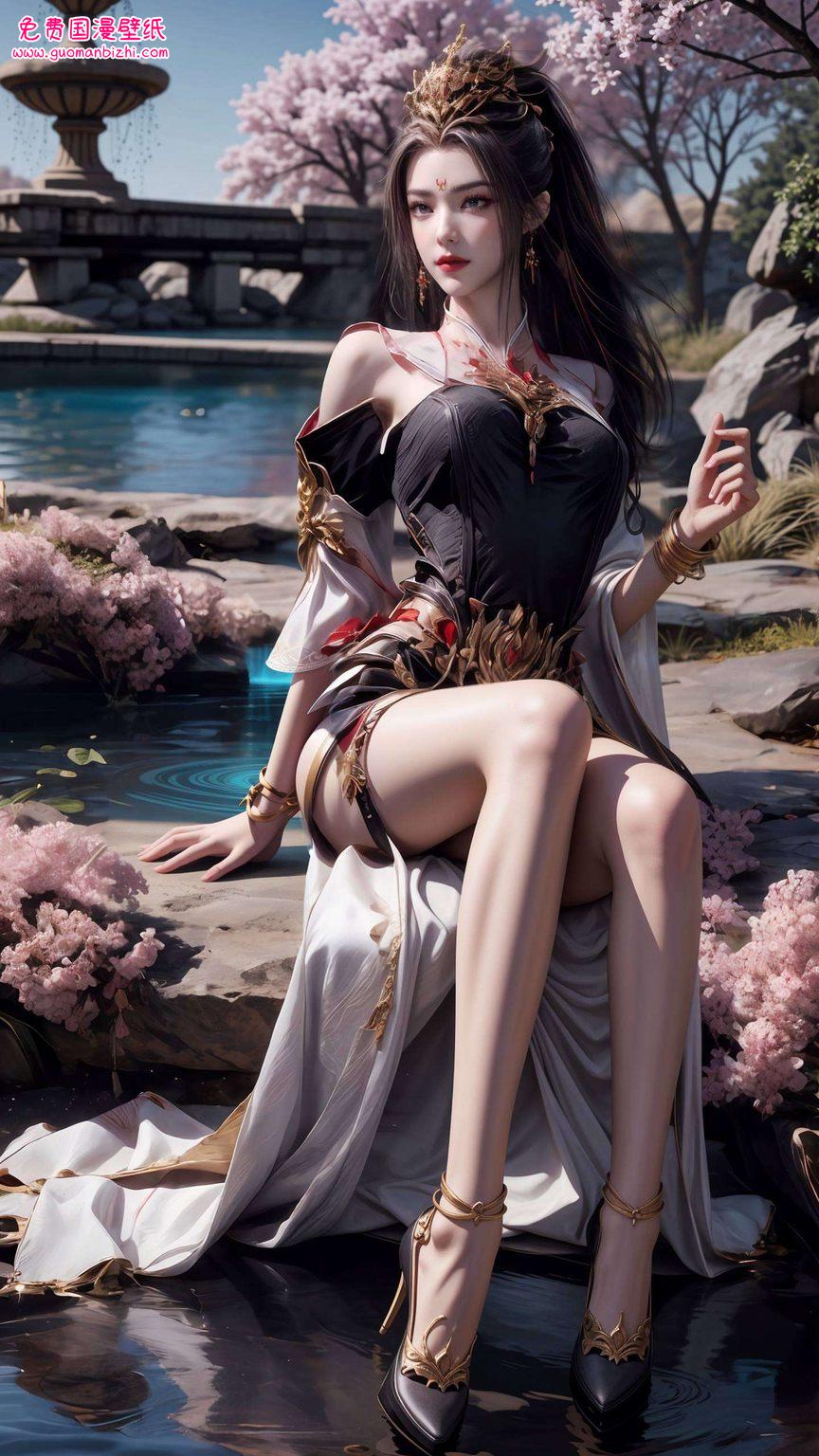 还有师兄啊师兄的专属小调皮版！每一张都美得让人心跳加速国漫美女们的玄幻气质