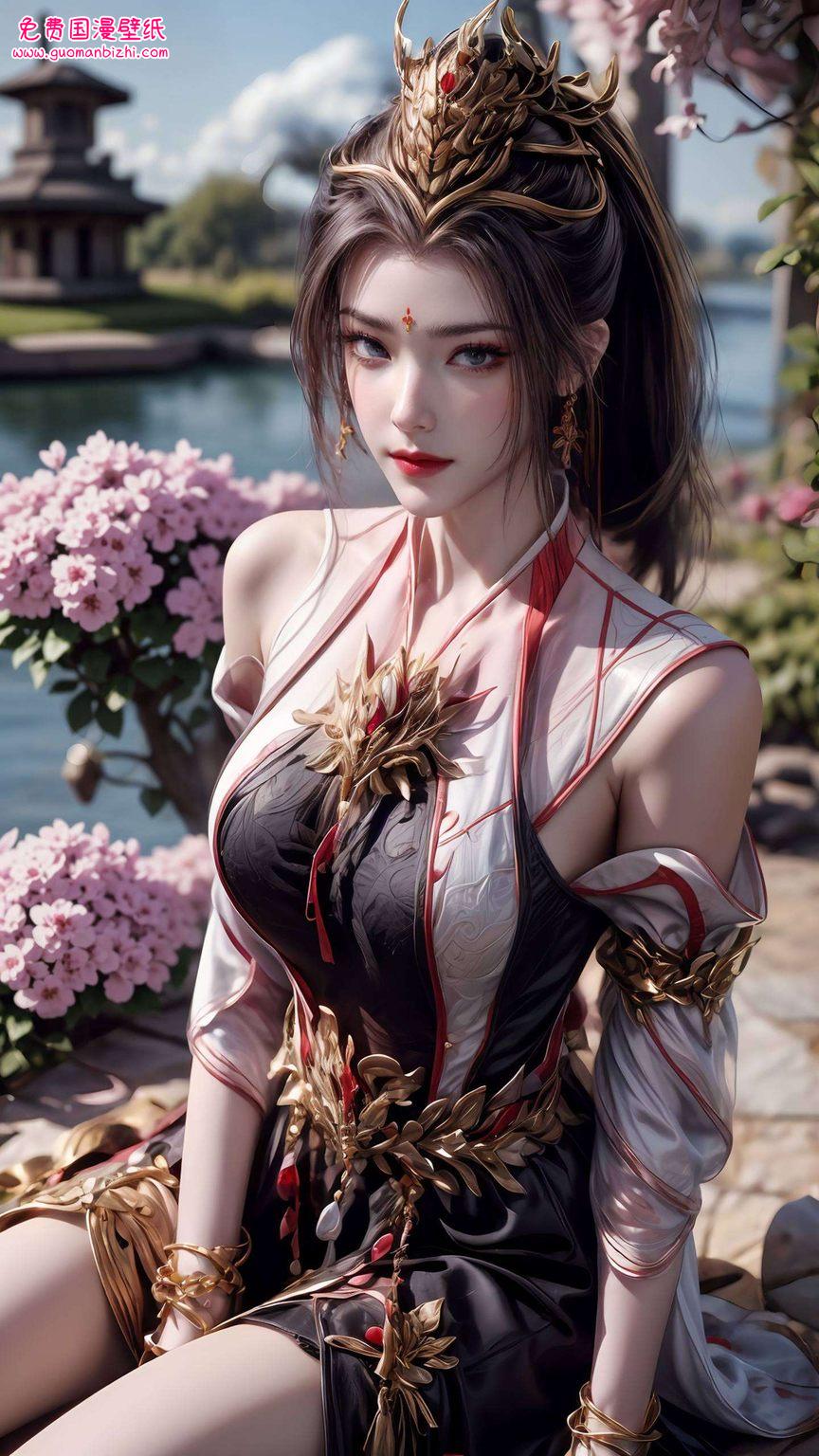 嘻今日特献上AI妙手偶得之佳品——一组绚丽夺目的酒玖师叔动态壁纸