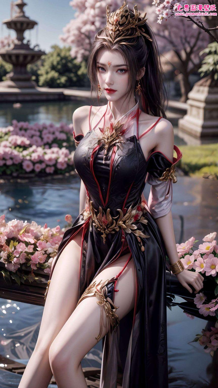 汇聚成一幅幅玄幻世界里的绝美画卷动漫美女的婉约