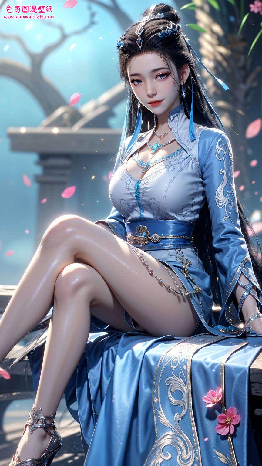 细腻笔触勾勒出雨滴滑落的美感师兄啊师兄的倩影跃然壁纸之上