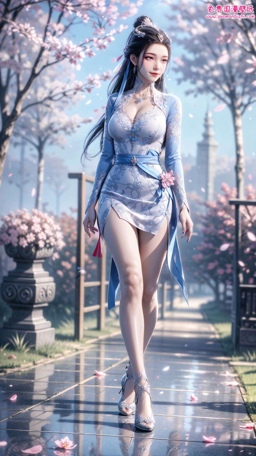 动漫的玄幻色彩与她们的笑靥交织国漫女神与美女们翩翩起舞