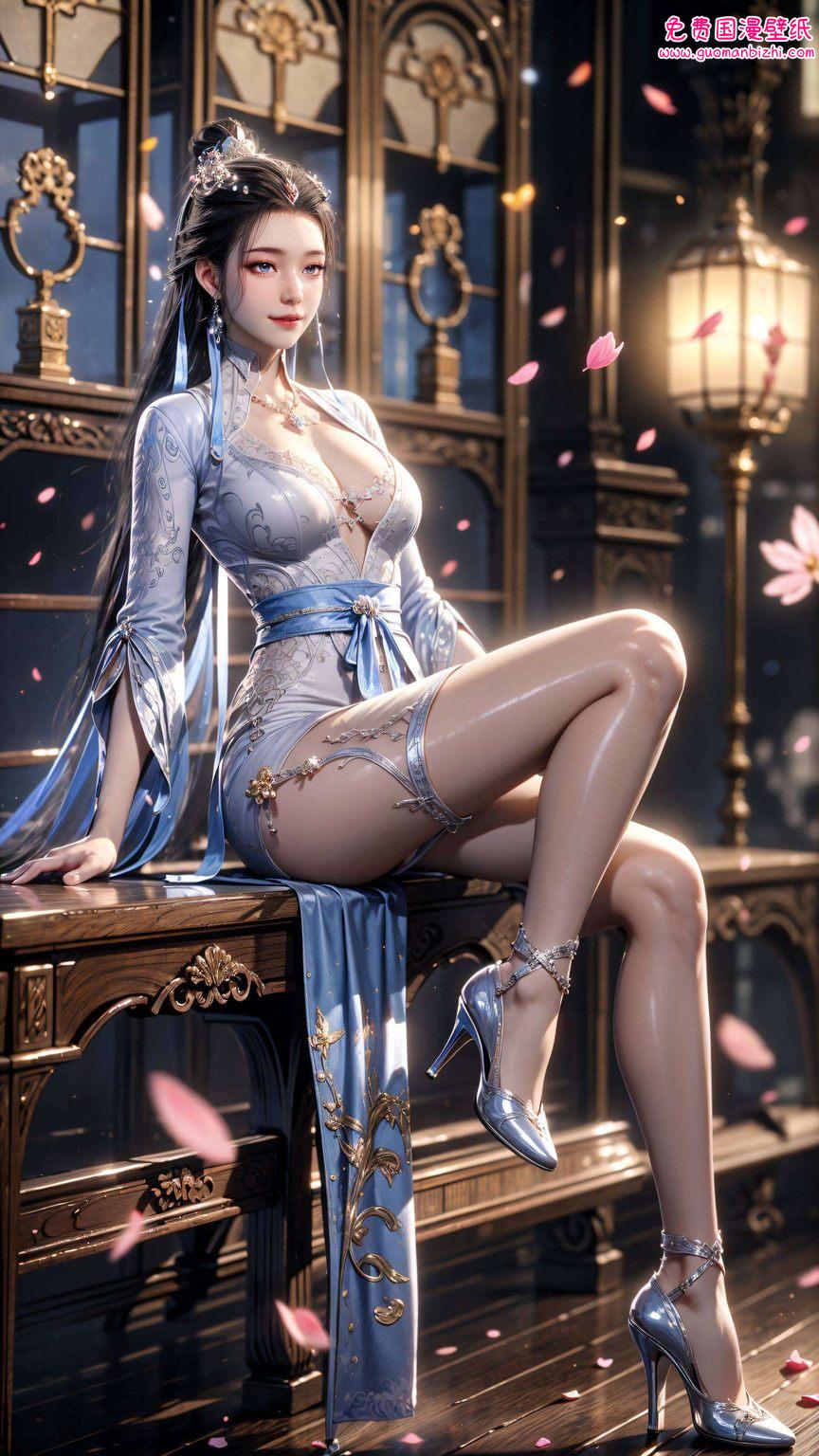 仿佛捕捉了国漫女神们最动人的瞬间她们的眼神中藏着深深的玄幻世界