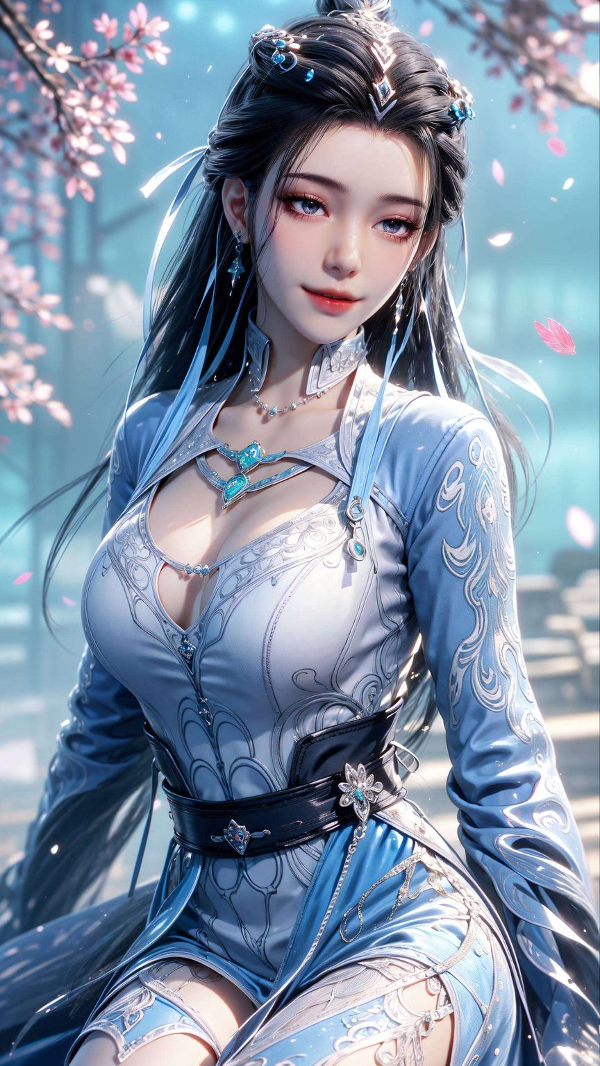 国漫美女皖江雨款款而来都让人沉醉在国漫的绚丽世界里