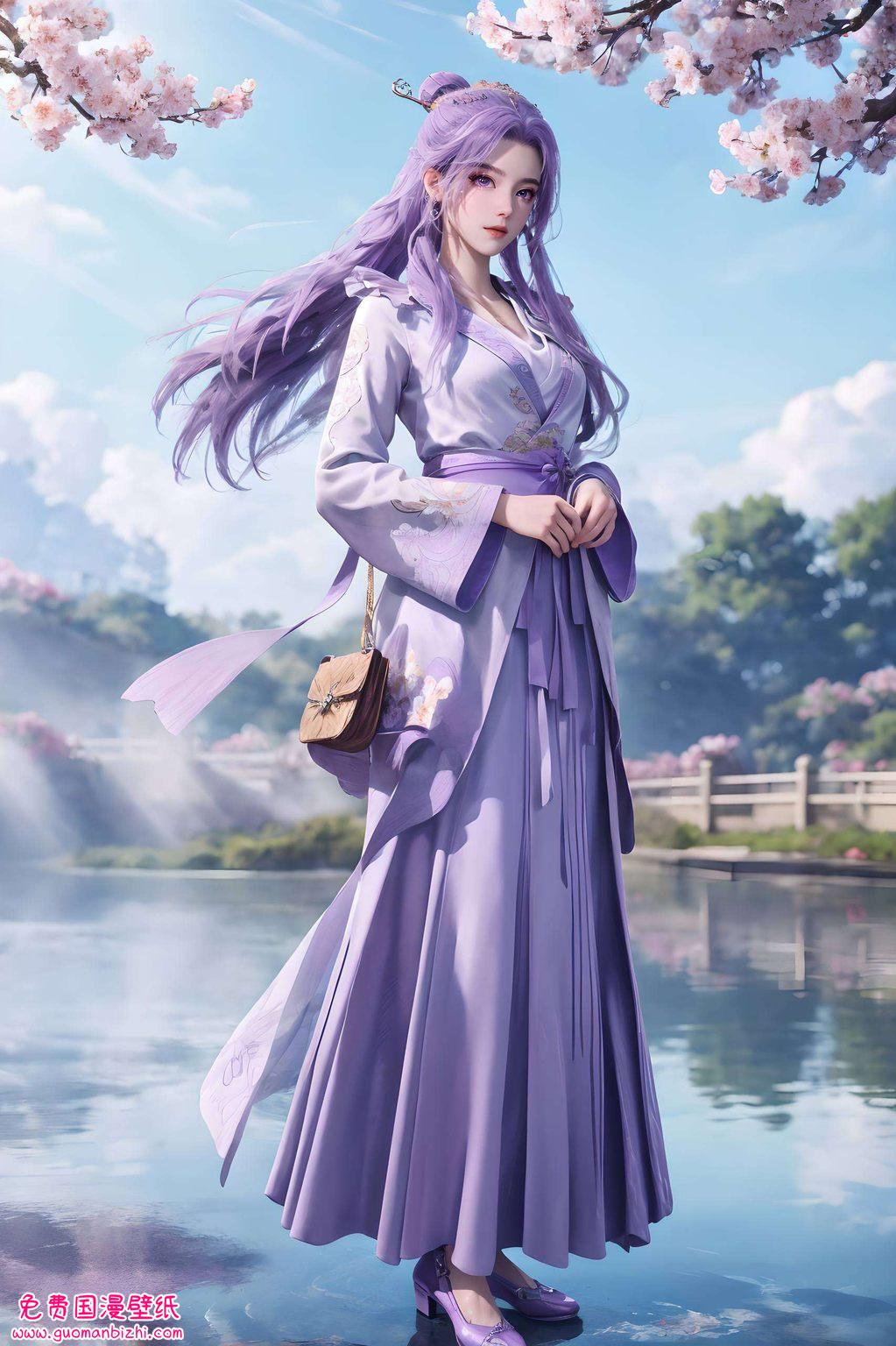 穿梭于国漫的绚烂世界国漫美女的灵动