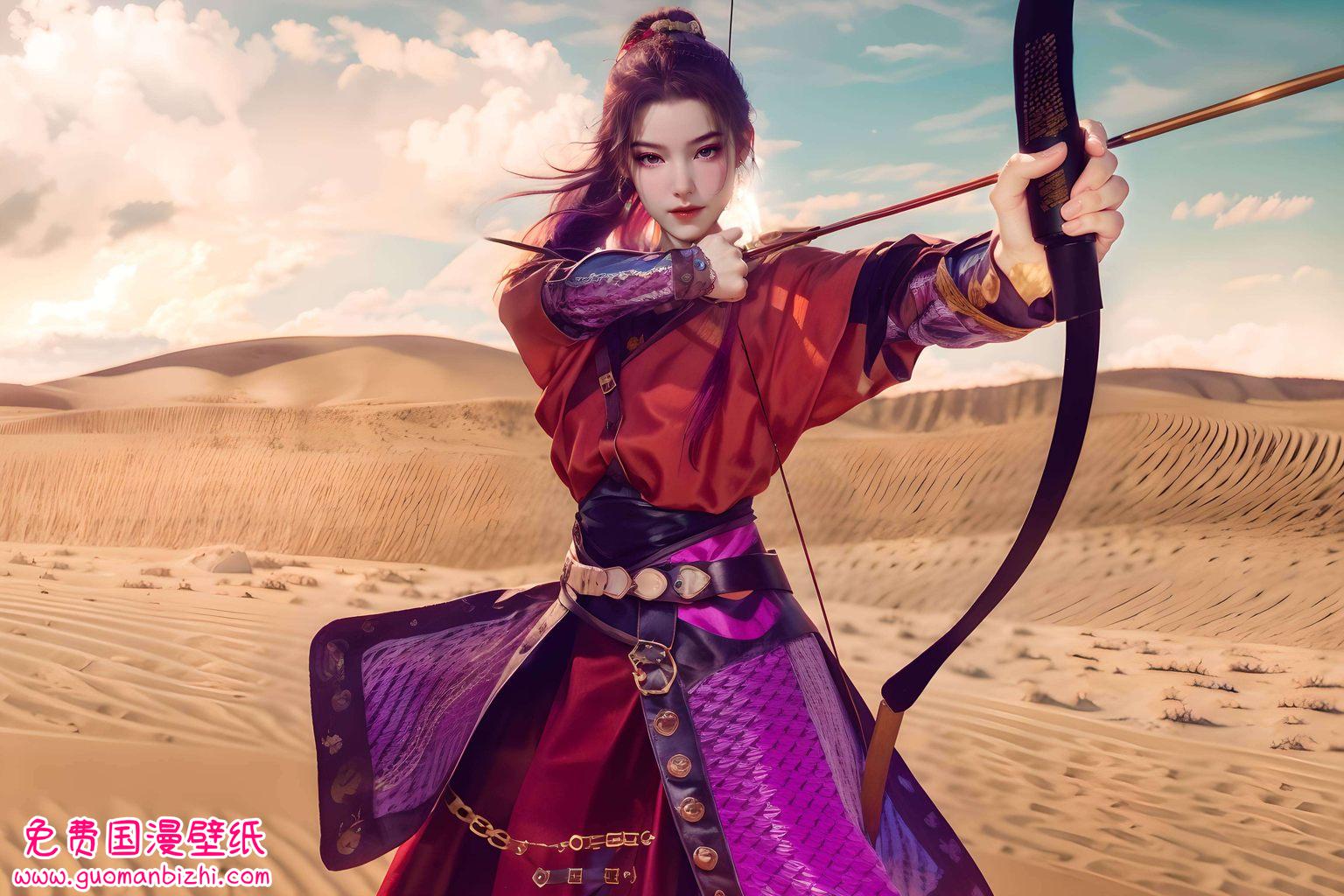 嘿配上国漫女神的独特韵味