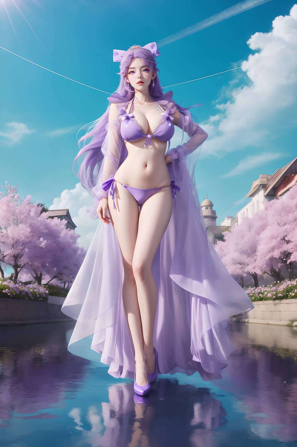 映射出国漫女神的独特韵味每一次瞥见