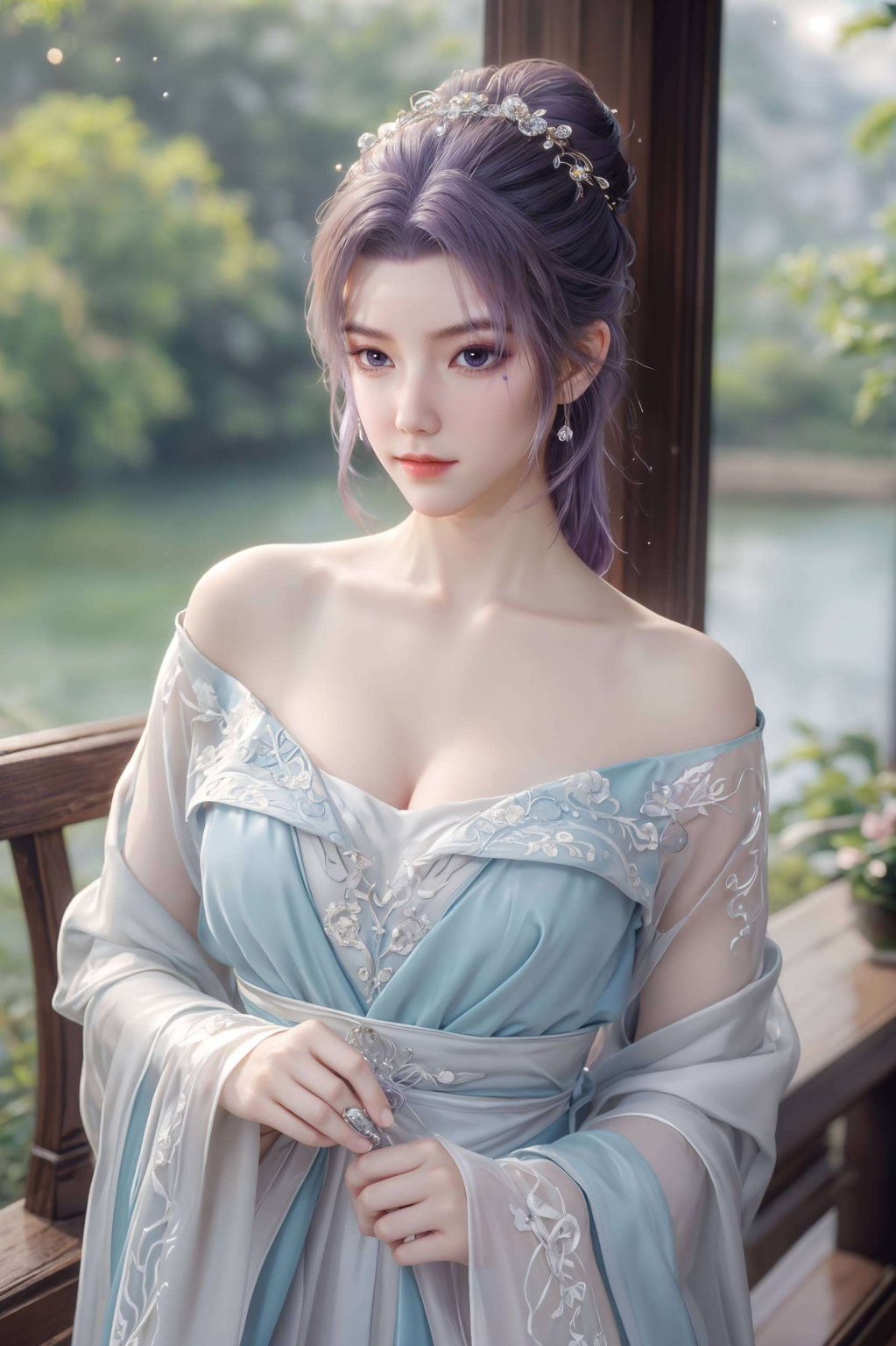别瞪大眼珠子背后那绚烂的云霄背景