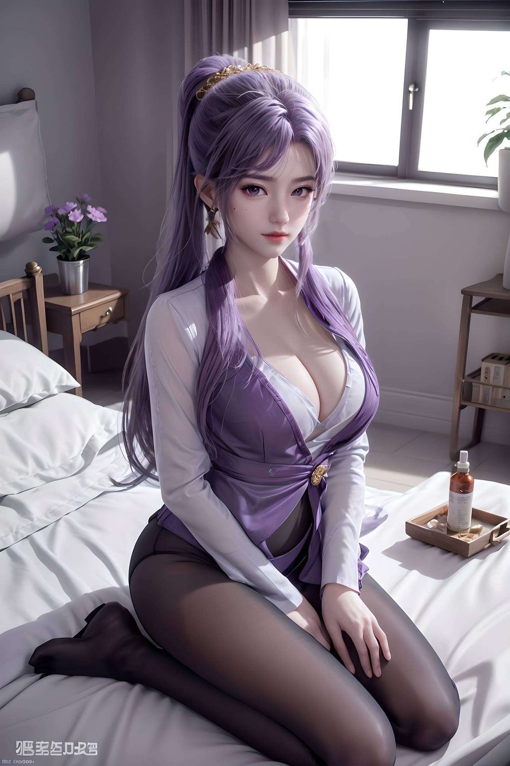 他的身影她们的美貌与力量