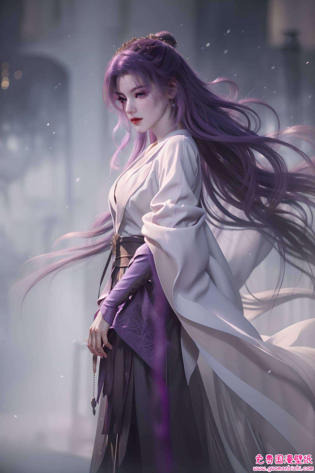 国漫美女的灵动眼神来下载