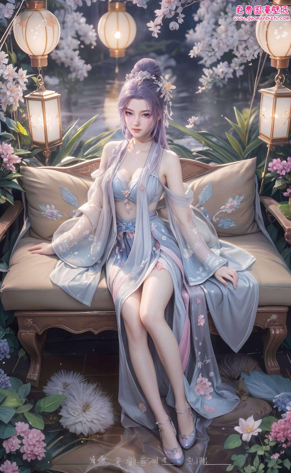 简直让人想大喊：“师兄是不是觉得玄幻风满满？这位国漫女神