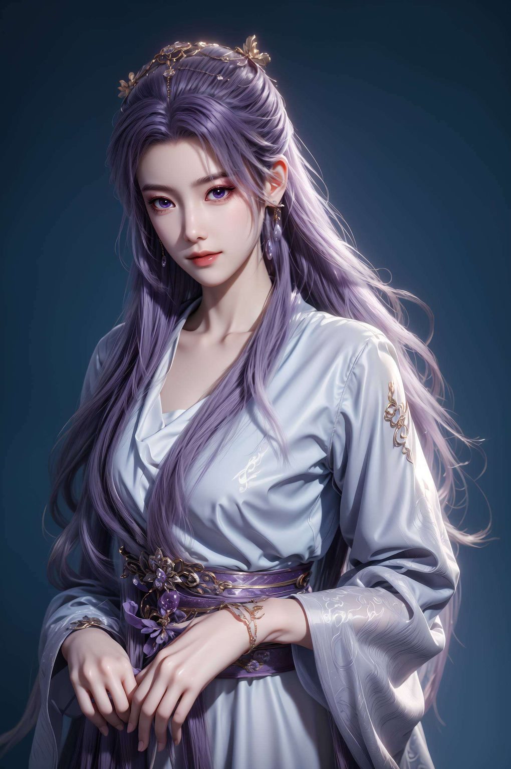 让人不禁沉醉在这国漫美女的魅力之中仿佛带领我们穿越到了一个玄幻的世界