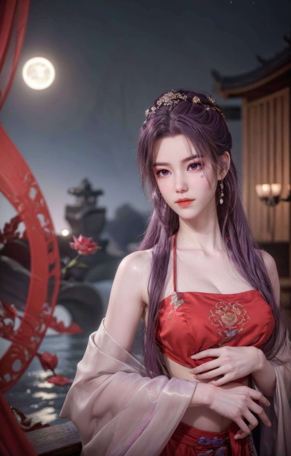 那云霄之上的高清画面仿佛承载着国漫女神们的轻盈舞姿