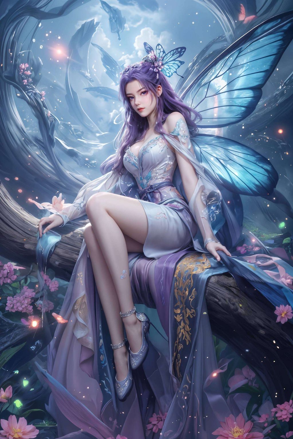 而那些国漫美女国漫女神们的倩影翩翩如仙