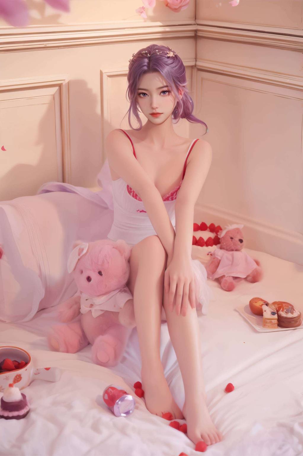 偶尔也会展现小调皮的一面哦！快来感受这梦幻般的国漫世界吧！小可爱们