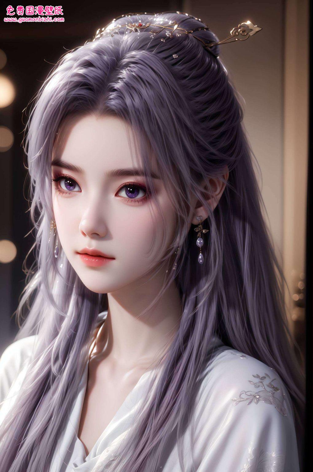 国漫女神与美女争艳一纸静止壁纸