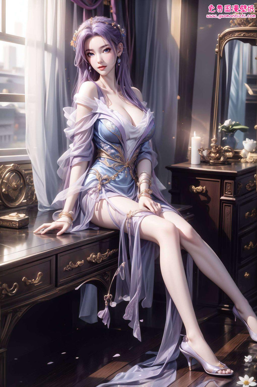 诉说着一段段玄幻的故事国漫女神与美女们翩翩起舞