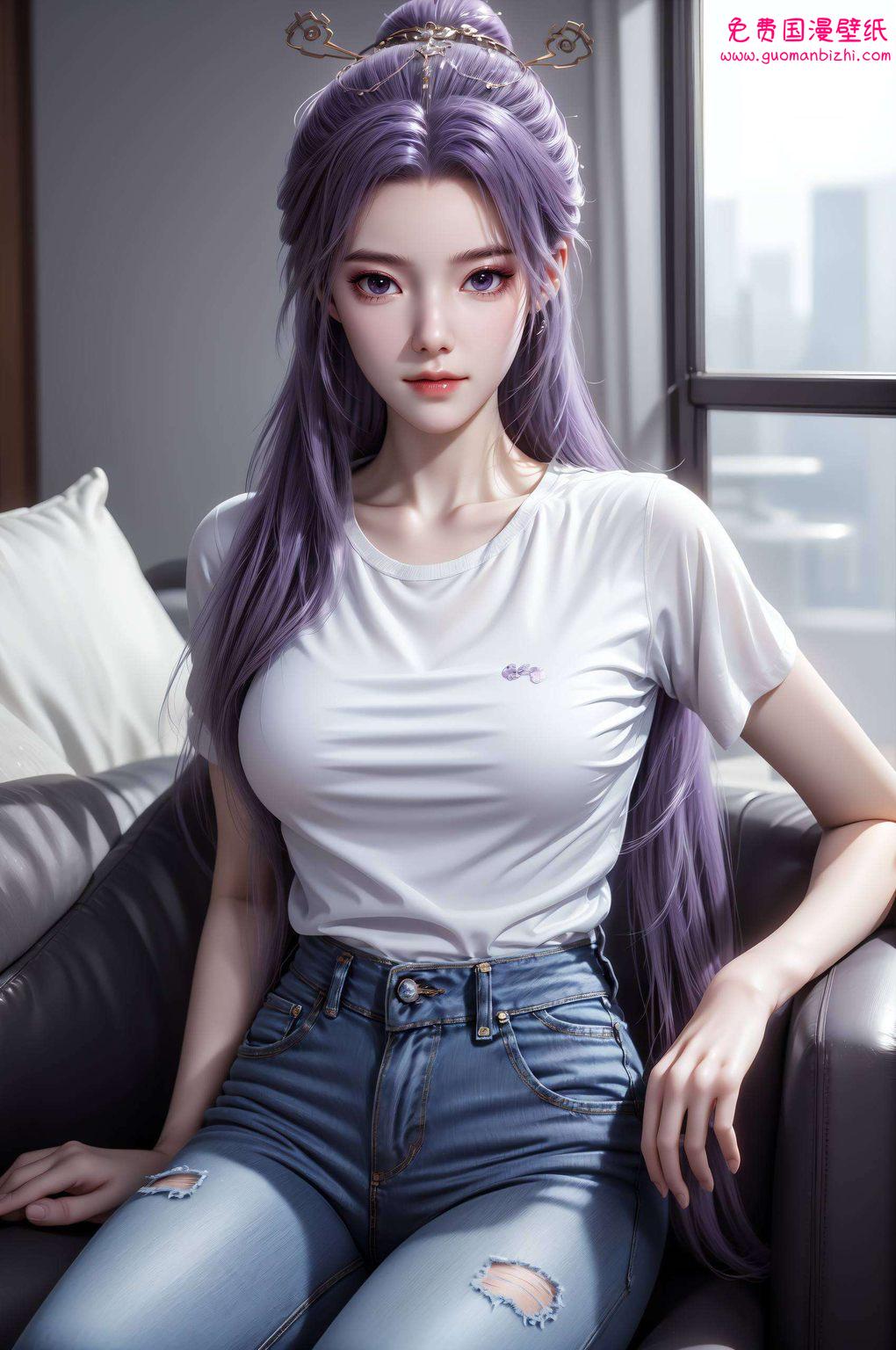 嘿今天给大家带来一组超级养眼的紫色壁纸哦！🌸🌺 从师兄啊师兄的云霄壁纸合集中