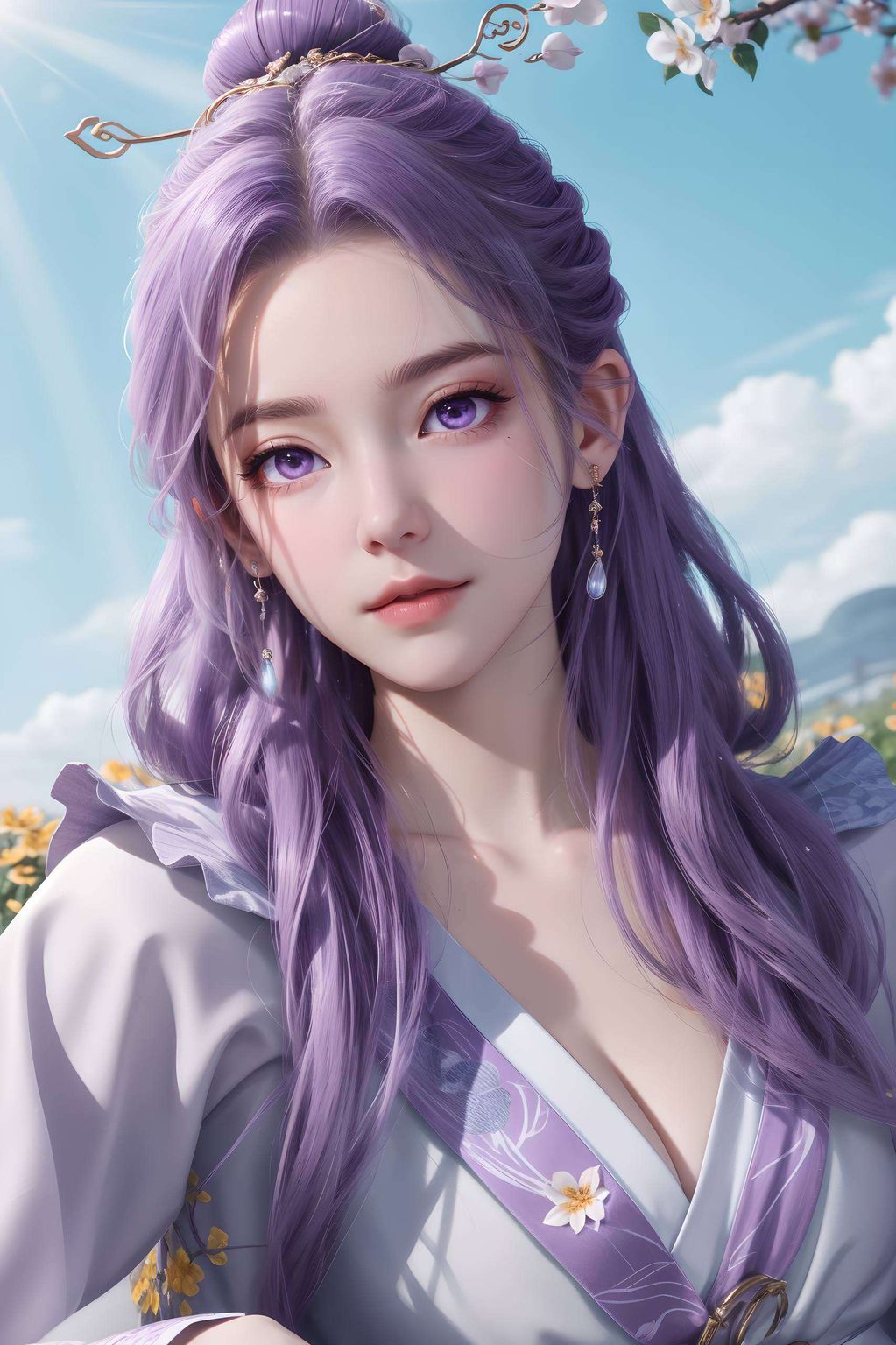每当夜幕降临便在国漫女神的光环下