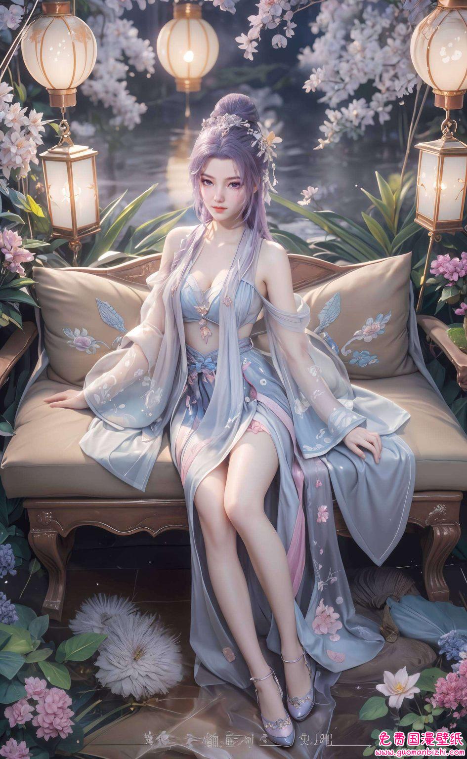 让你的手机也变得萌萌哒！简直是国漫女神们的梦中情人！快来领走这款国漫美女壁纸