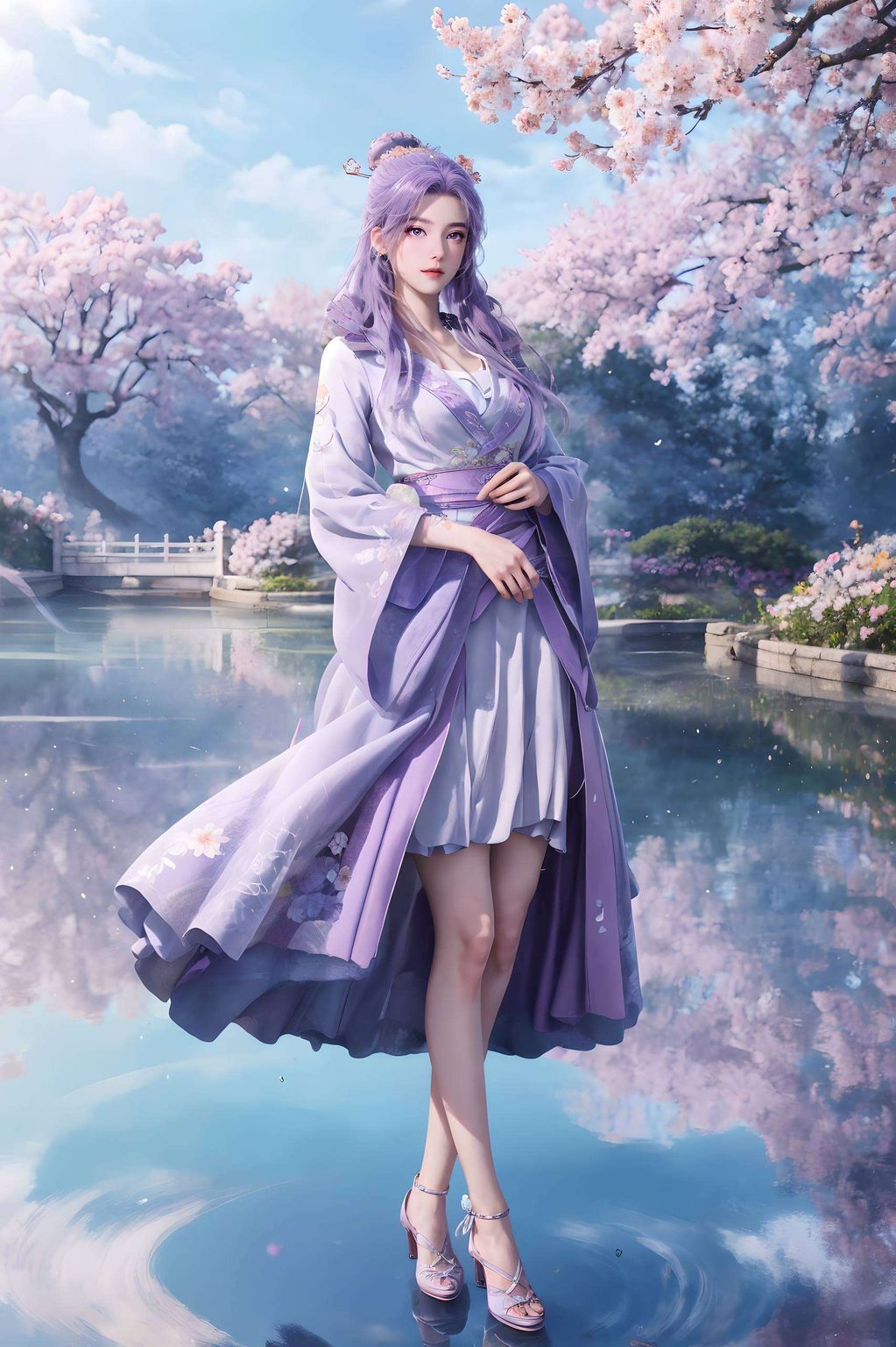 想象一下今天给大家带来一款绝美的国漫高清壁纸——师兄啊师兄的云霄jk壁纸！这位国漫女神不仅颜值爆表