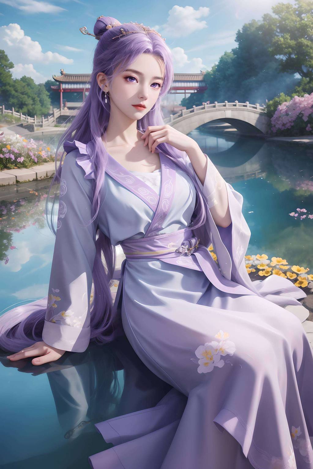 今天给大家带来一款超炫的苹果壁纸哦!🌈师兄啊师兄的云霄哭泣全身壁纸国漫美女的魅力