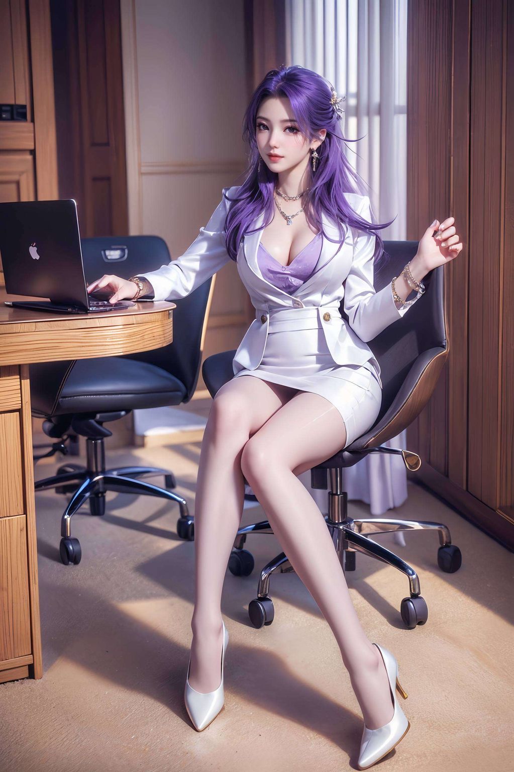 真乃国漫壁画之瑰宝也壁纸间舞动炫彩苹果光