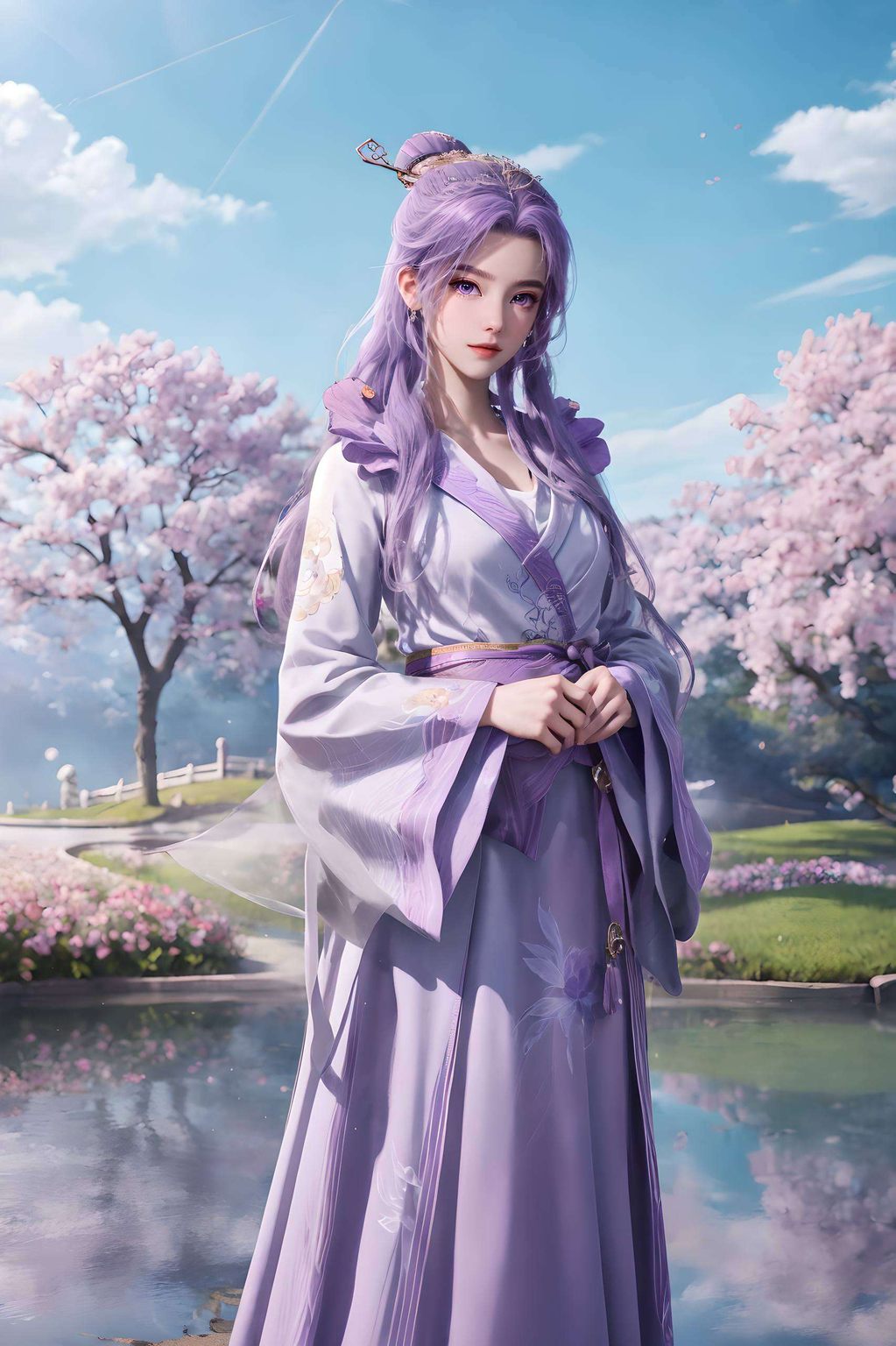 国漫女神与动漫美女齐聚一堂仿佛在诉说着一段不为人知的玄幻故事