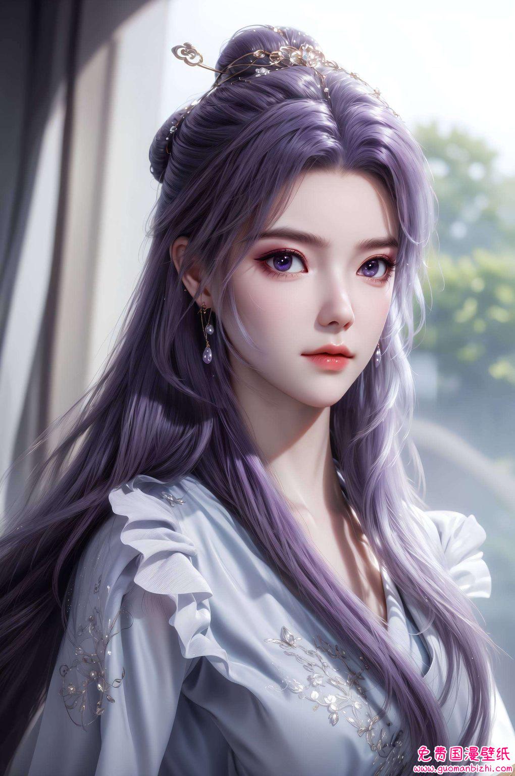 这位国漫女神让人沉醉于那份玄幻与真实交织的美好