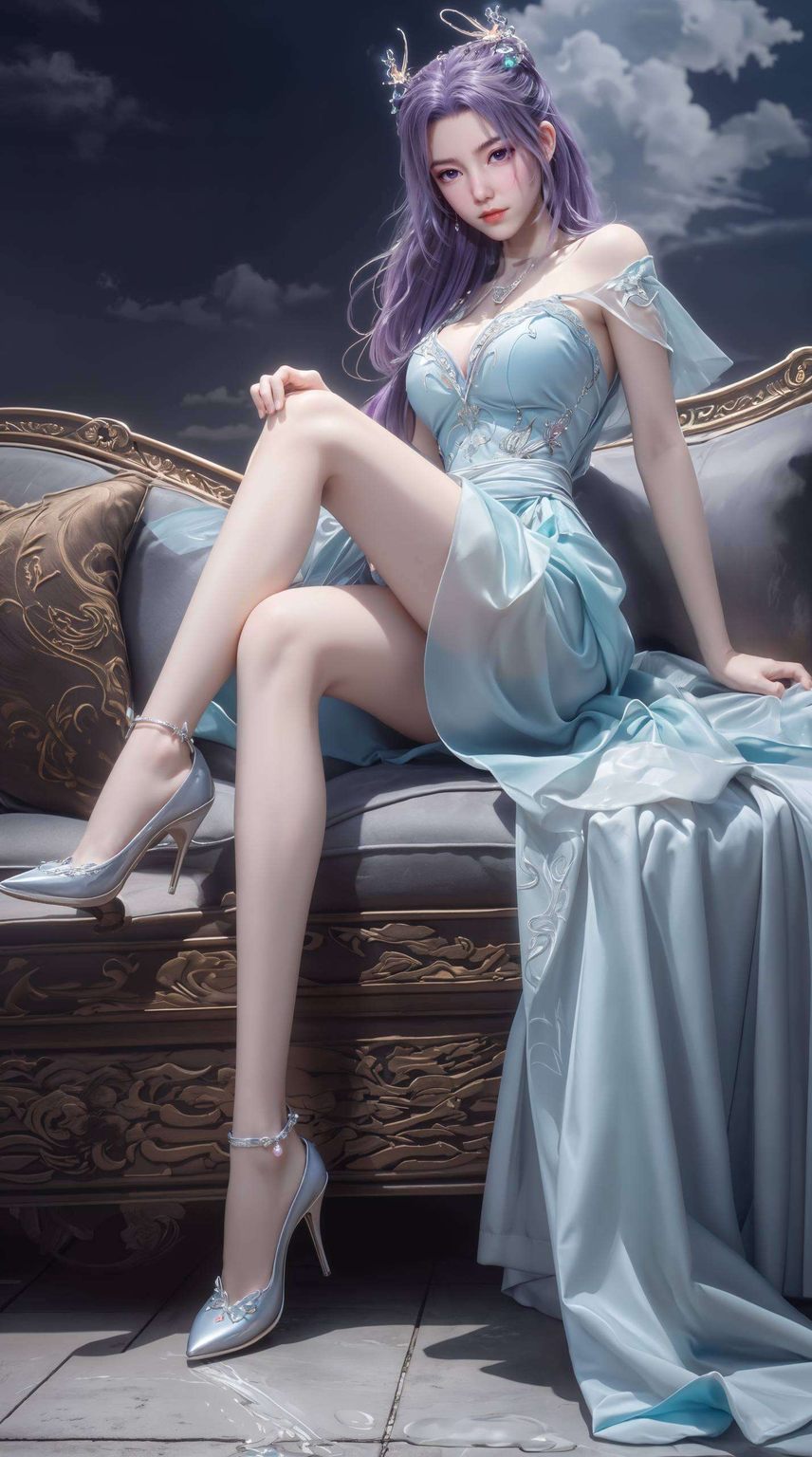 这是对美的一种极致追求她那 refined 美态