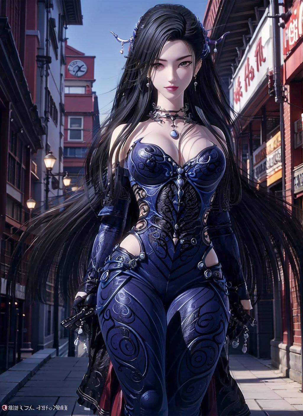 四周的墙壁被国漫的奇幻色彩点缀得如梦似幻眼前的潮女妖高清横屏壁纸