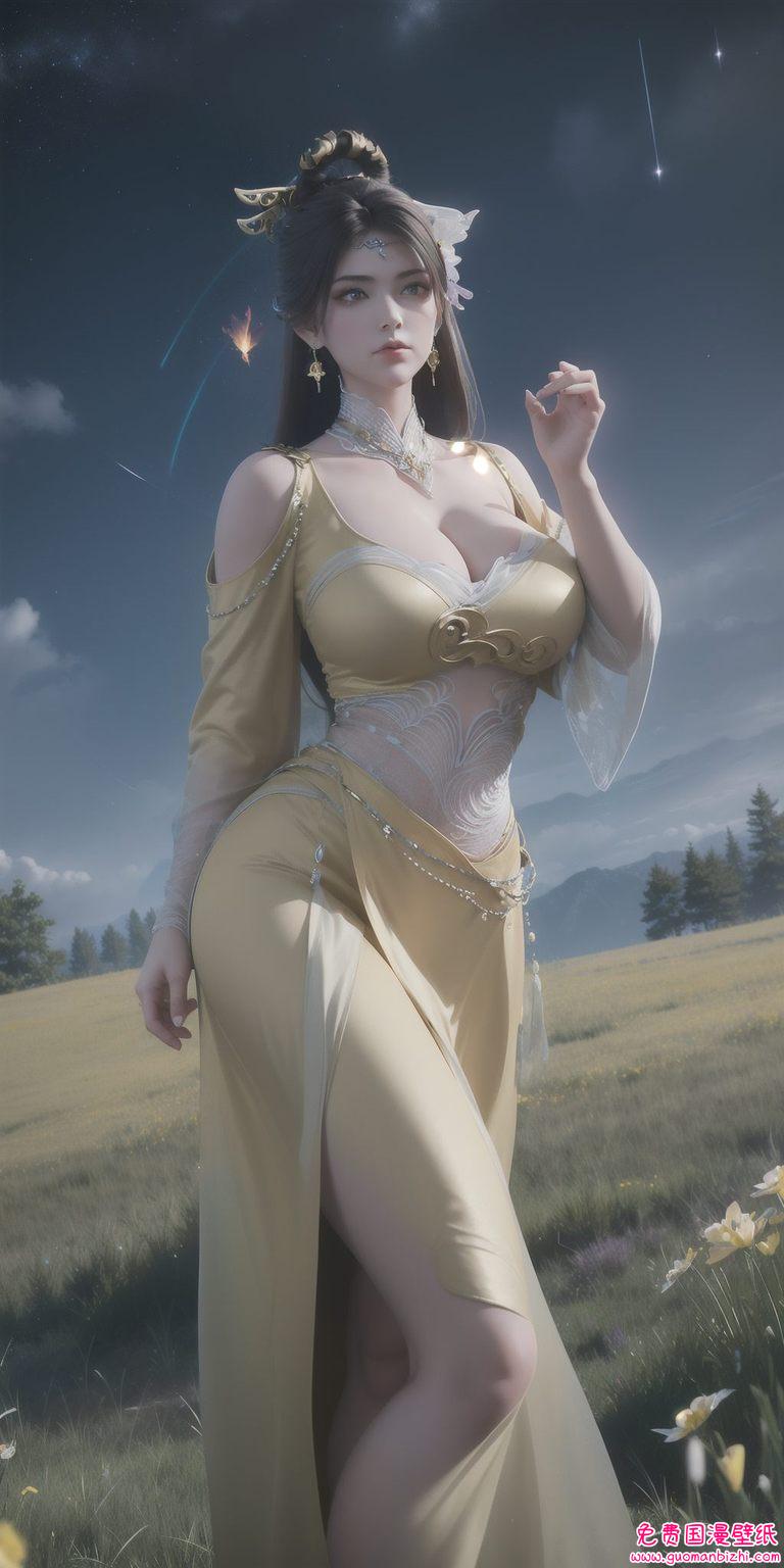身着紫衣神秘中还带着点小俏皮